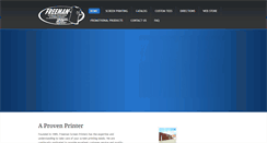 Desktop Screenshot of freemanscreenprinters.com
